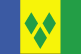 Saint Vincent and the Grenadines Flag