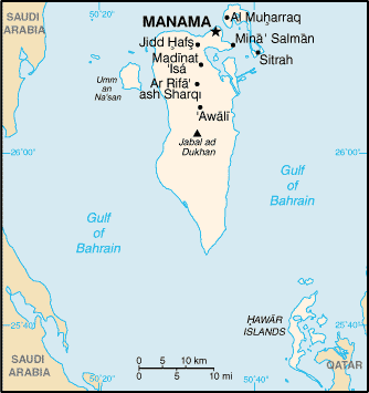 Bahrain Map