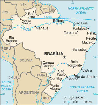 Brazil Map