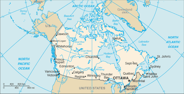 Canada Map