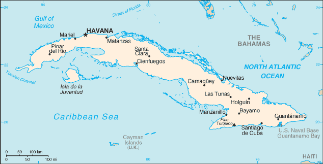 Cuba Map