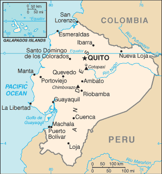 Ecuador Map