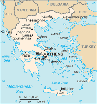 Greece Map