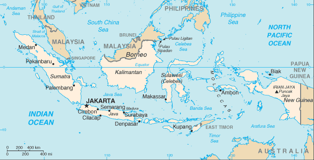 Indonesia Map