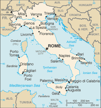 Italy Map