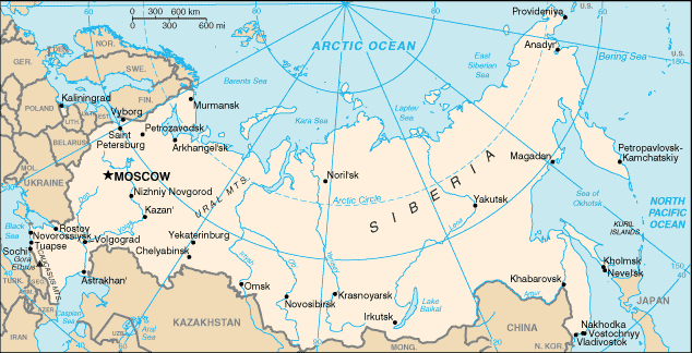 Russia Map