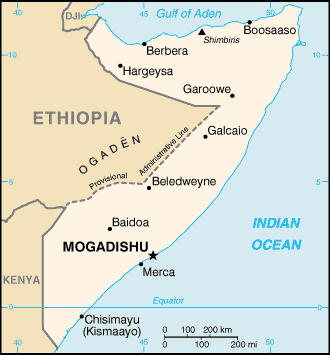 Somalia Map