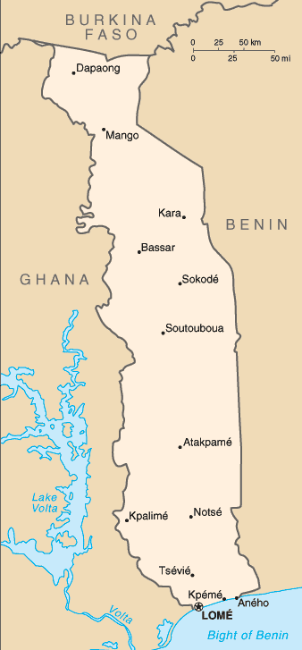 Togo Map