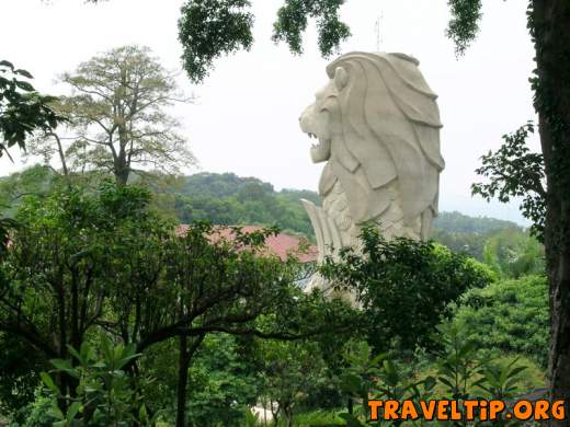 Singapore - Singapore - Sentosa Island - Sentosa has its own version of the famous Merlion