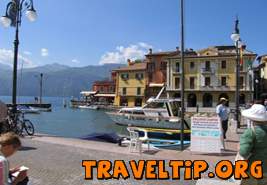 Italy - Veneto - Lake Garda - Malcesine Port