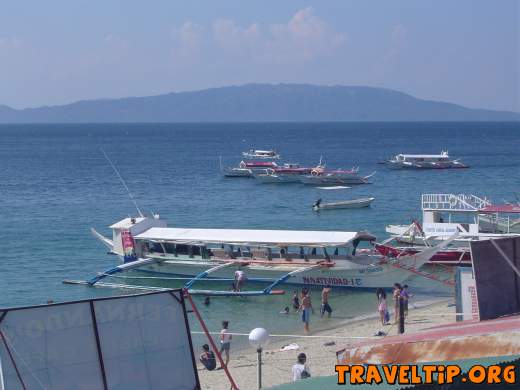 Philippines - oriental mindoro - white beach puerto galera - Boats